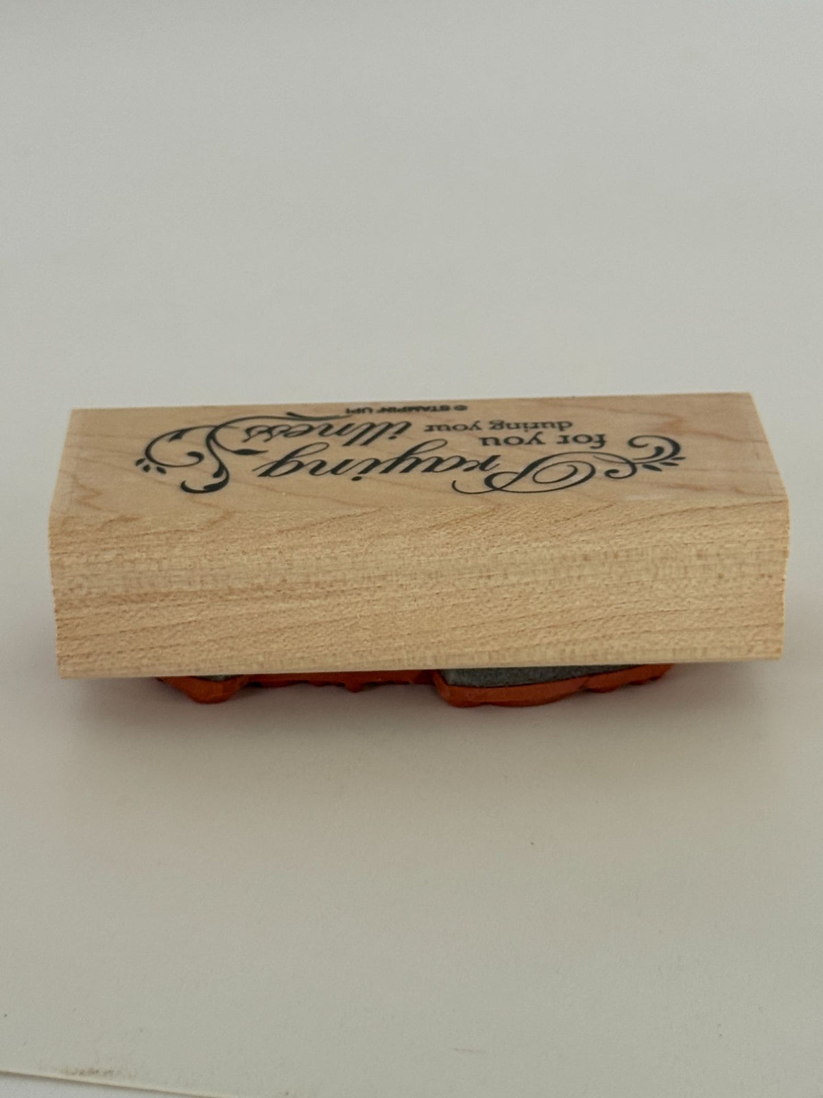 Stampin Up Rubber Stamps Wellness Wishes Get Well Soon Sick as Dog Funny Words