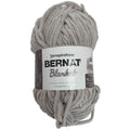 Bernat Blanket Yarn Skein Super Bulky Sea Gull Gray Soft Plush Knitting Crochet 10.5oz
