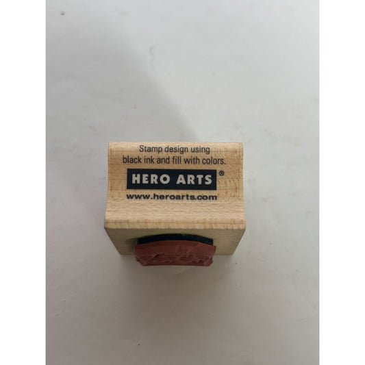 Hero Arts Rubber Stamp Tiny Owl Wisdom Animal Nature Card Making Reading Smart