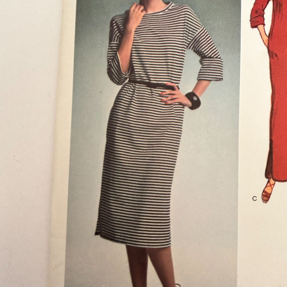 Vogue Sewing Pattern 1454 American Designer Top Dress Pants Bill Blass 12 Uncut