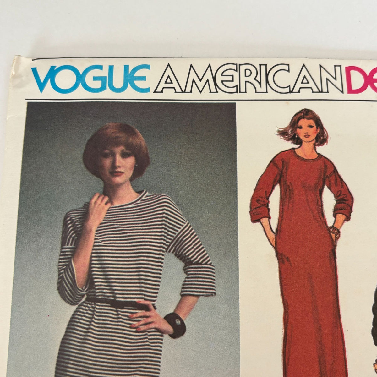 Vogue Sewing Pattern 1454 American Designer Top Dress Pants Bill Blass 12 Uncut