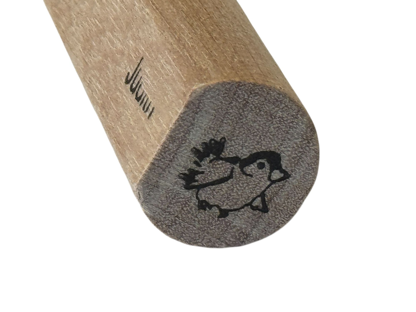 Judith Stubbie Rubber Stamp Bird Chickadee Spring Nature Outdoors Wooden Dowel
