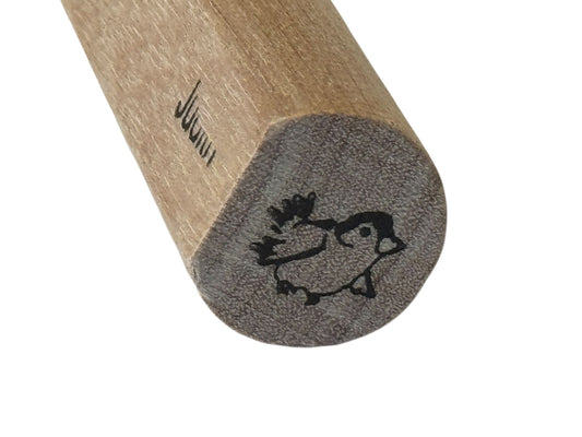 Judith Stubbie Rubber Stamp Bird Chickadee Spring Nature Outdoors Wooden Dowel
