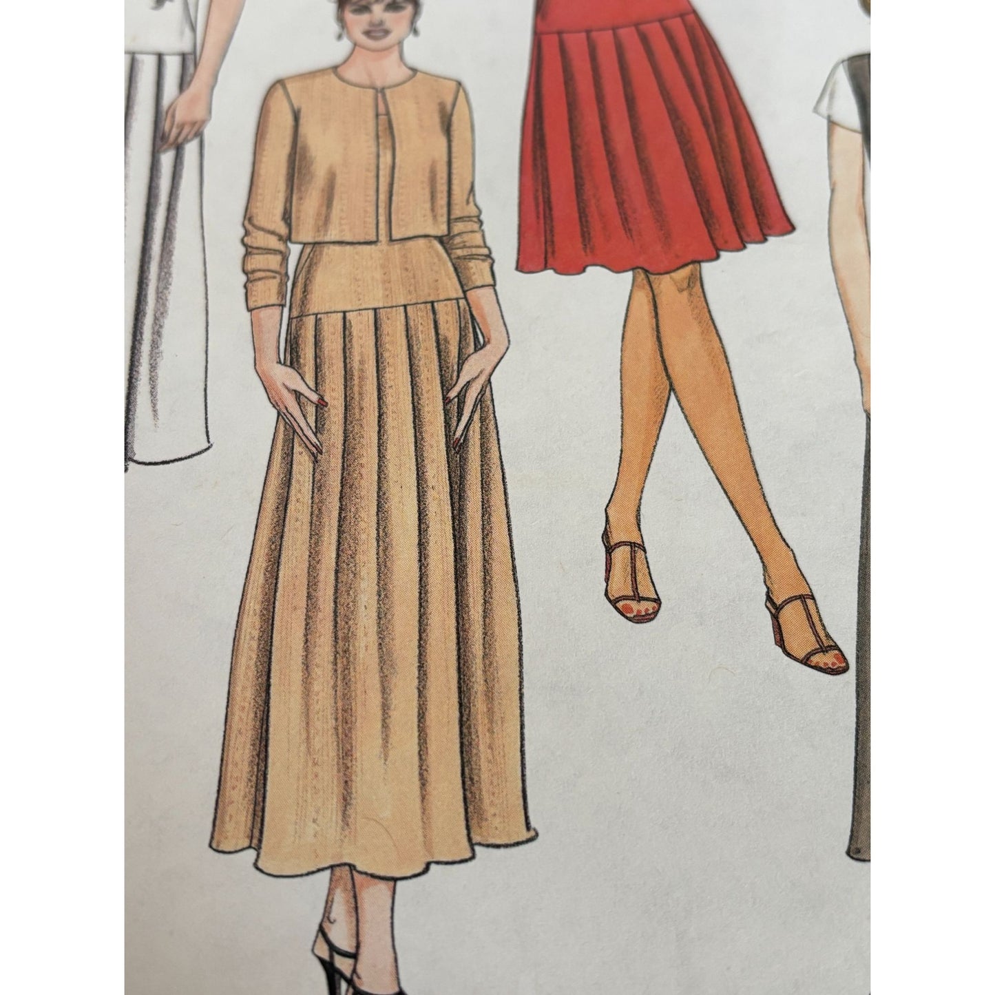 McCalls Sewing Pattern 2268 Dress Jacket Professional Work Size 8 10 12 Uncut