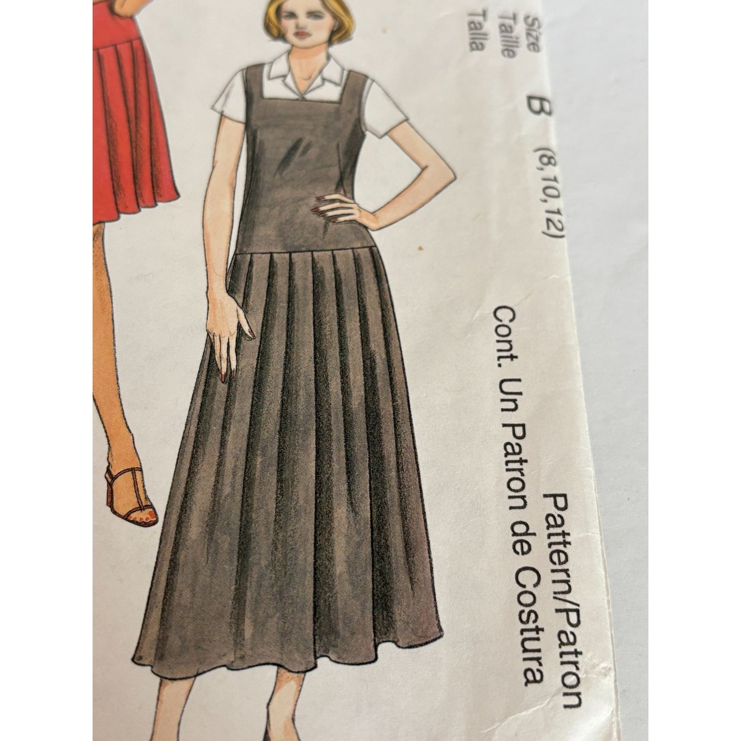 McCalls Sewing Pattern 2268 Dress Jacket Professional Work Size 8 10 12 Uncut