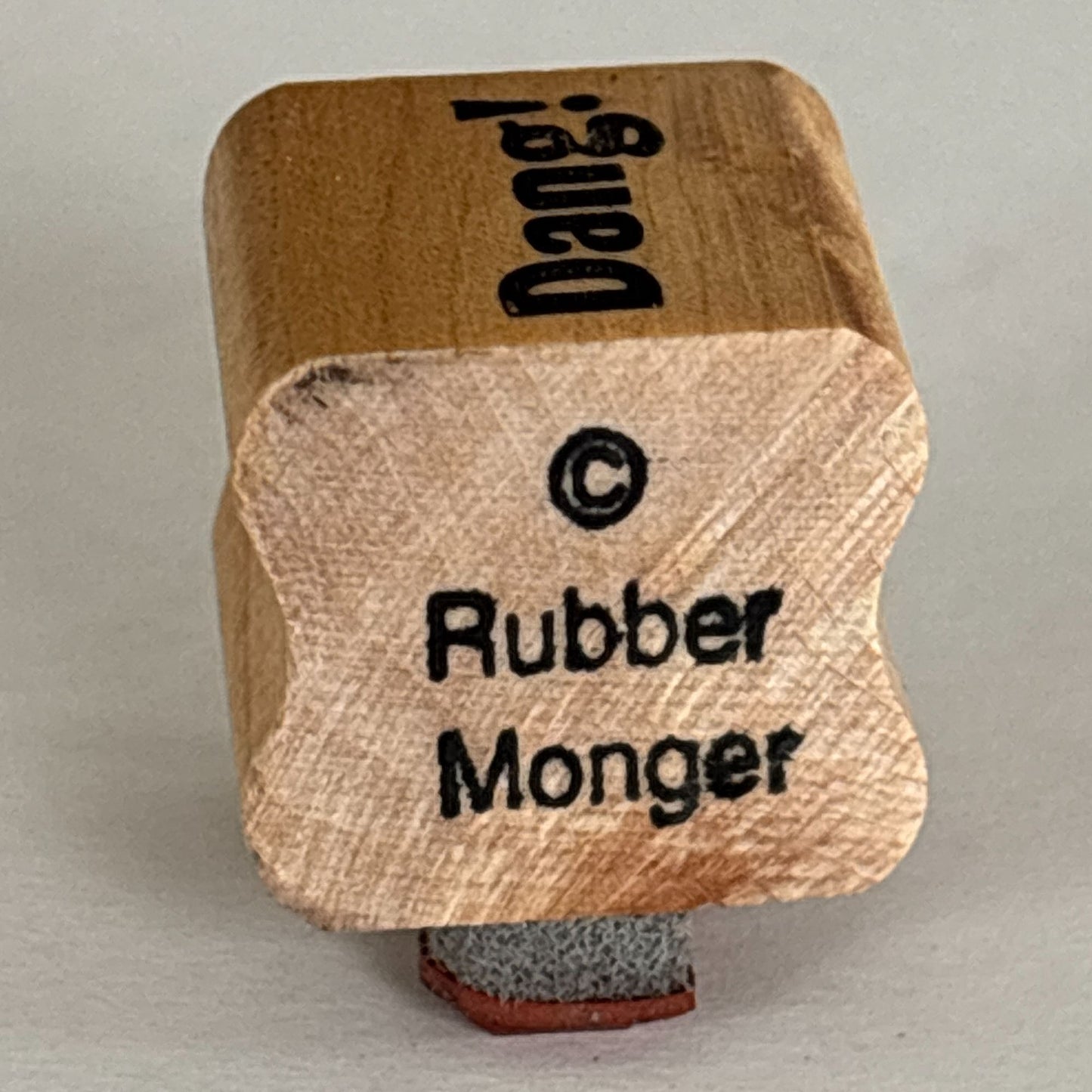 Rubber Monger Rubber Stamp Dang Mini Word Funny Sentiment Cardmaking Paper Crafting Junk Journaling