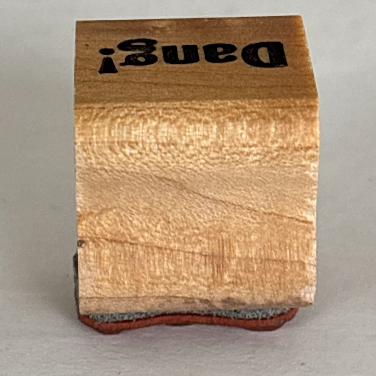 Rubber Monger Rubber Stamp Dang Mini Word Funny Sentiment Cardmaking Paper Crafting Junk Journaling
