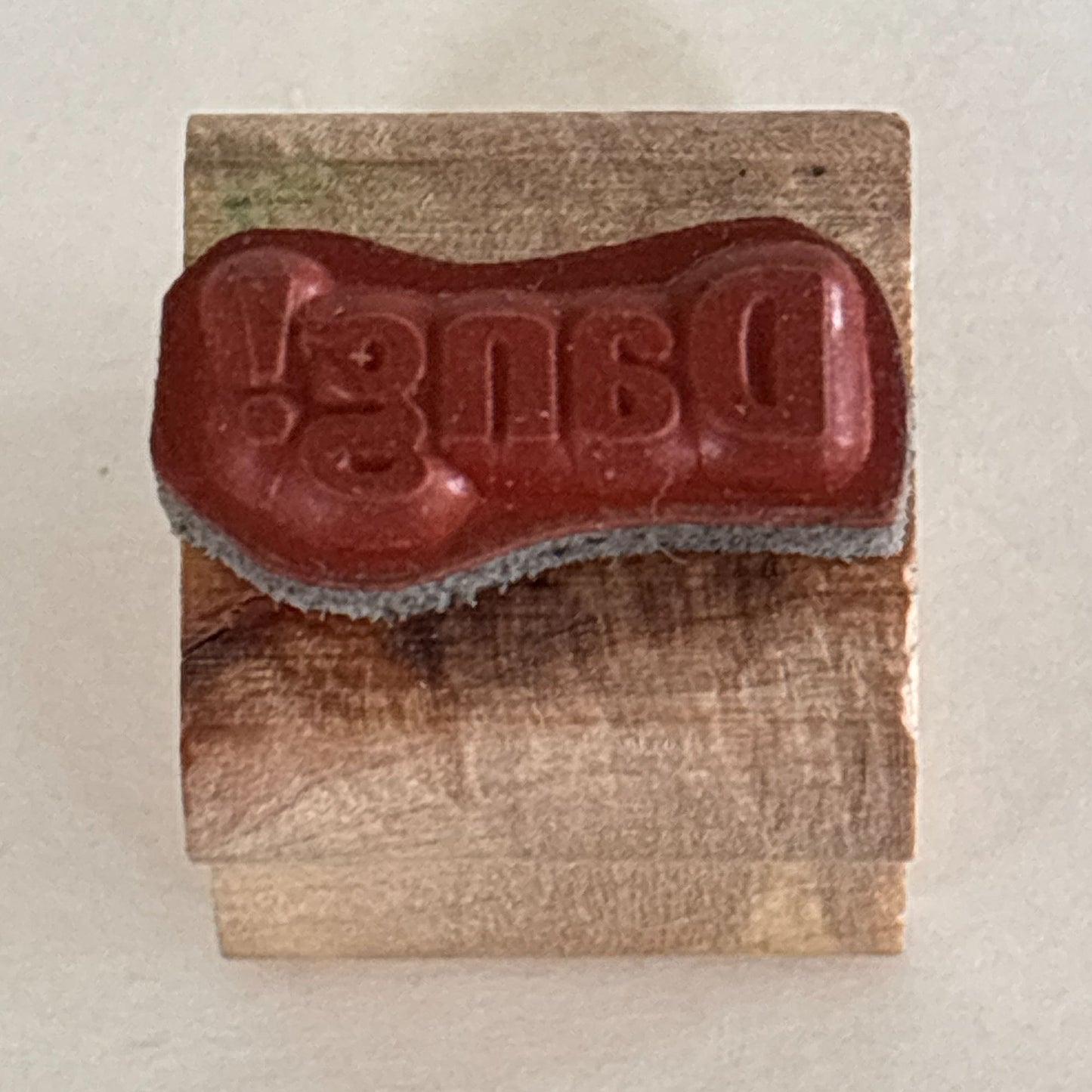 Rubber Monger Rubber Stamp Dang Mini Word Funny Sentiment Cardmaking Paper Crafting Junk Journaling