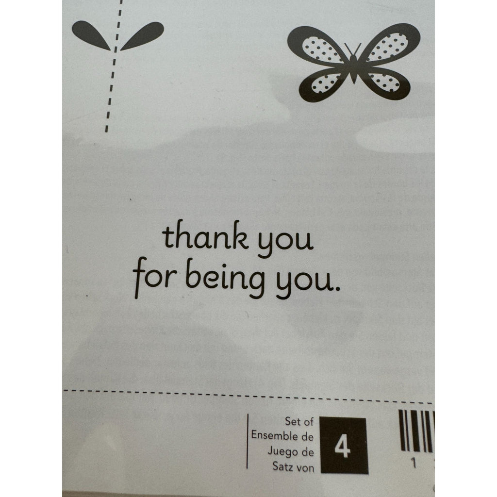 Stampin Up Bold Blossom Stamp Set Thank You for Being You Flower Stem Butterfly