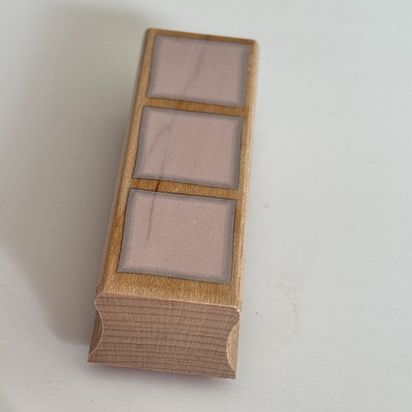 Hero Arts Rubber Stamp Three Solids Shadow Squares Border Geometric Craft C2052 Cardmaking Scrapbooking