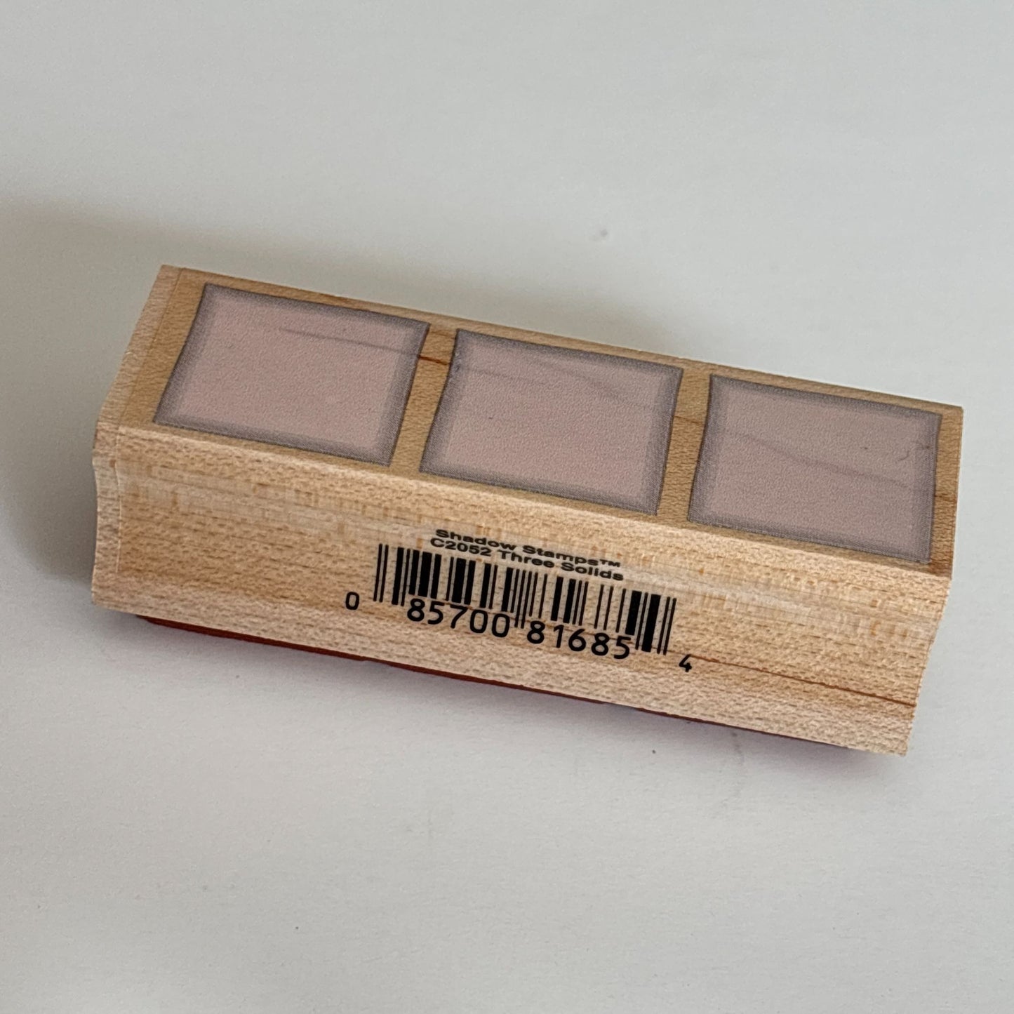 Hero Arts Rubber Stamp Three Solids Shadow Squares Border Geometric Craft C2052 Cardmaking Scrapbooking