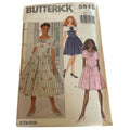 Butterick Sewing Pattern 5910 Sleeveless Party Dress Easy Misses 6 8 10 12 Uncut