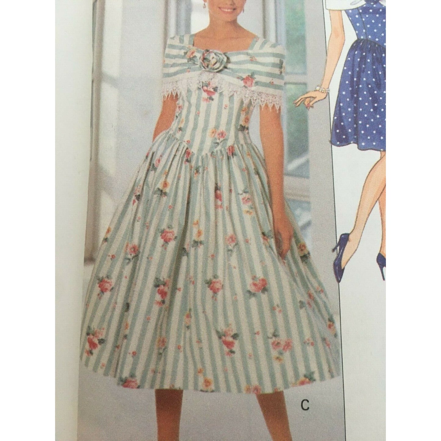 Butterick Sewing Pattern 5910 Sleeveless Party Dress Easy Misses 6 8 10 12 Uncut
