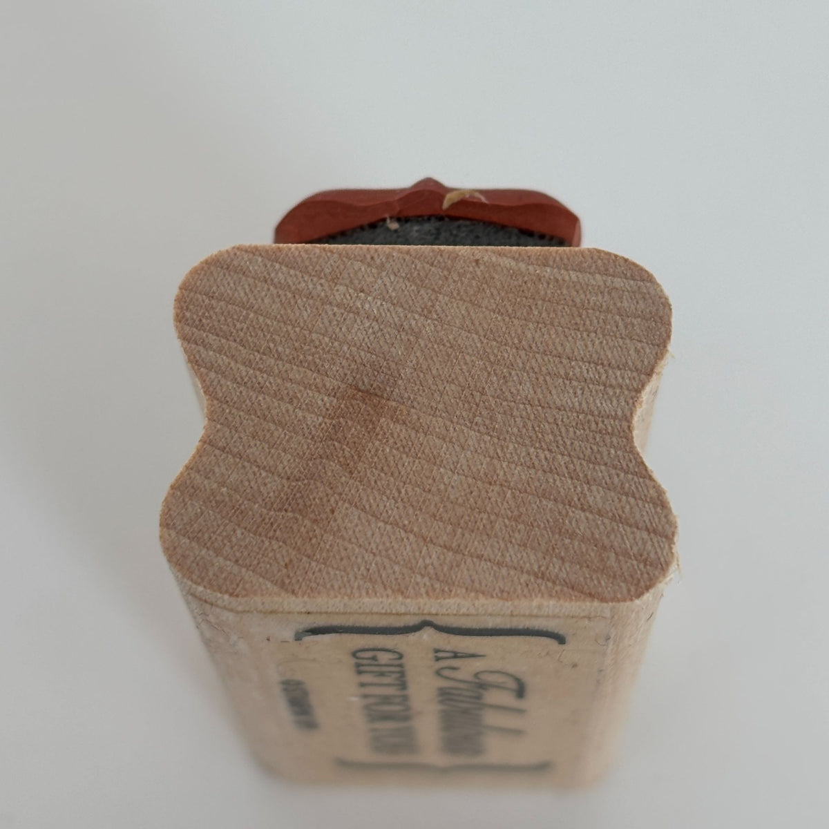 Stampin Up Wood Rubber Stamp A Fabulous Gift for You Gift Tag Card Making Words