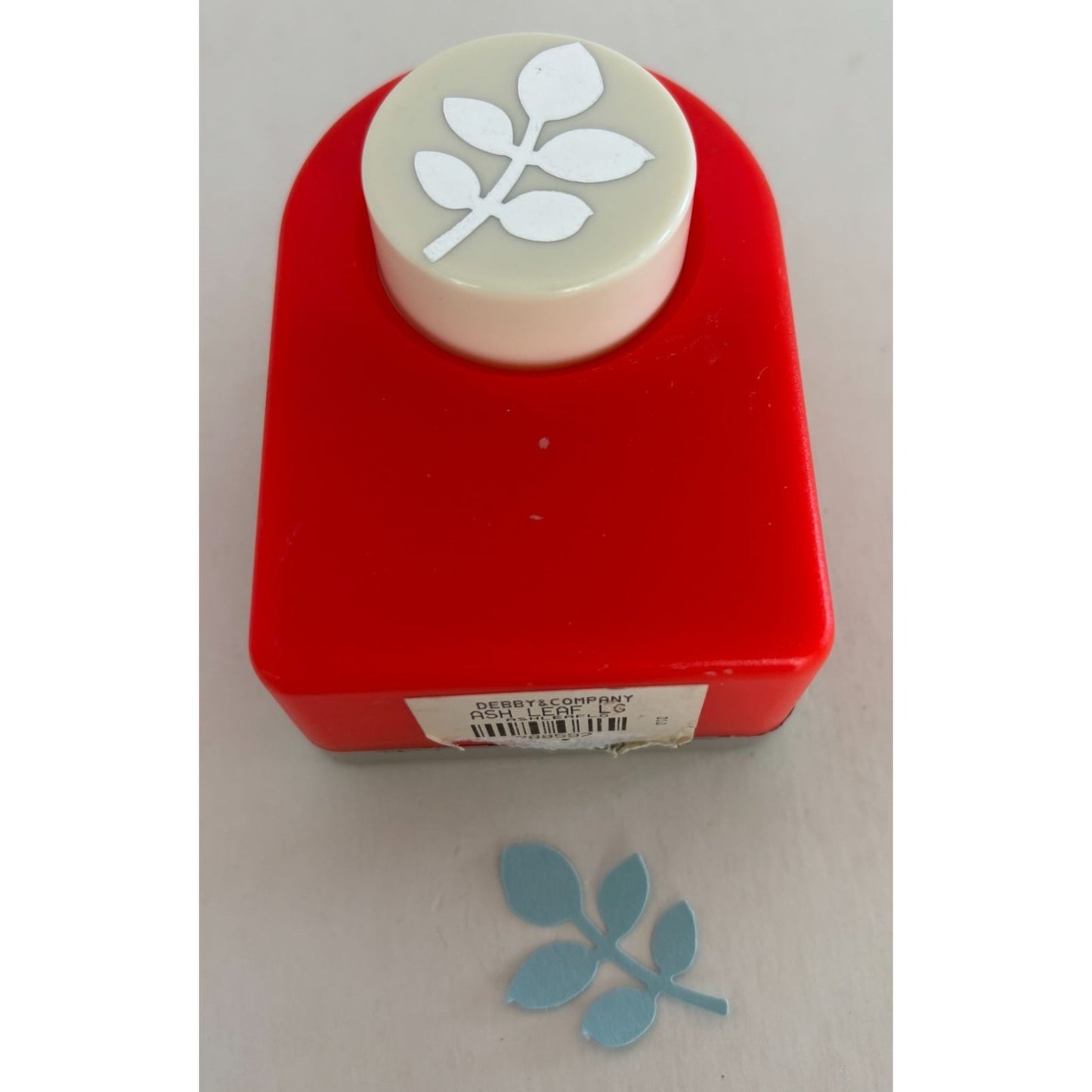 Ash Leaf Paper Punch Nature Spring Garden Leaf 1.25 Inch Card Making Craft Art