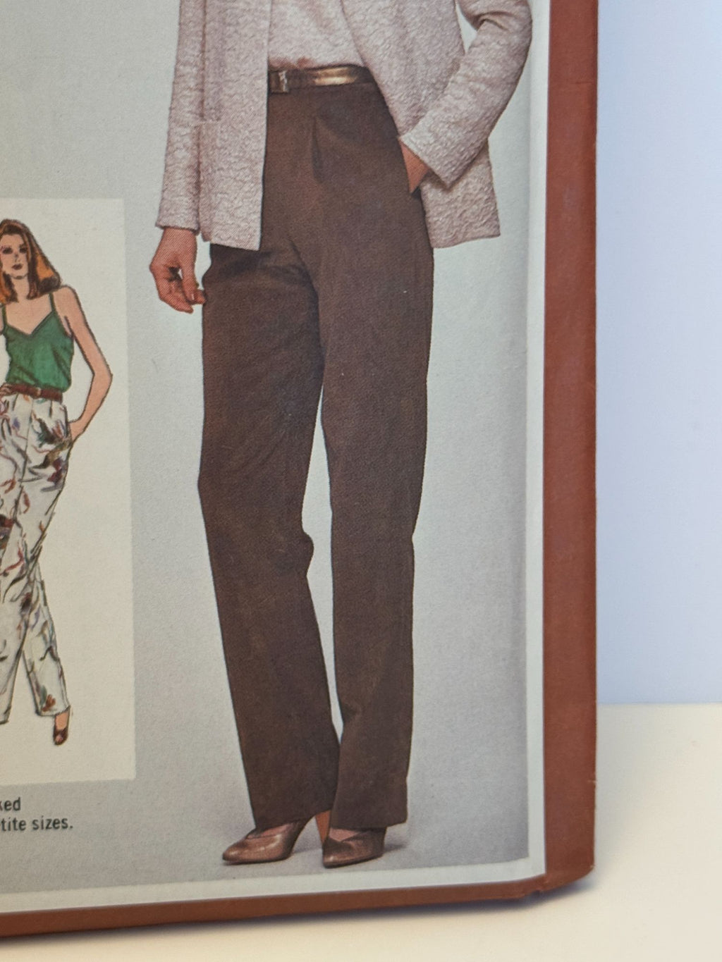 Simplicity  Sewing Pattern 9806 Jacket Tapered Pants Camisole Outfit 10 UC 1980s