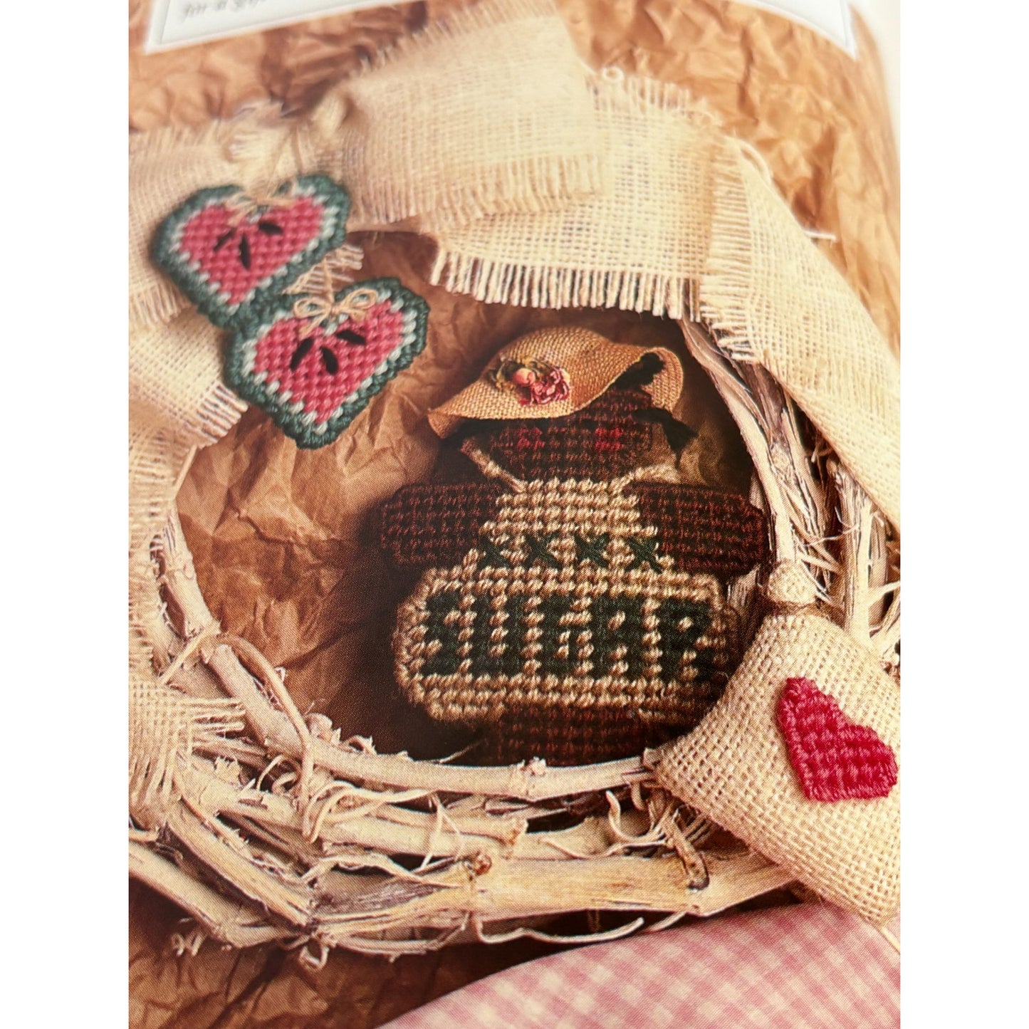 Leisure Arts Magazine June 1988 Goose Sheep Animals Cross Stitch Craft Knitting