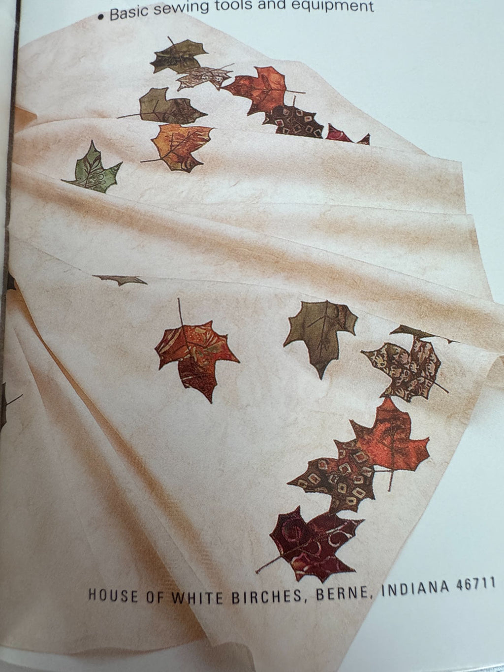 House Of White Birches Sewing Pattern Book Stylish Home Accents Pillow Quilt