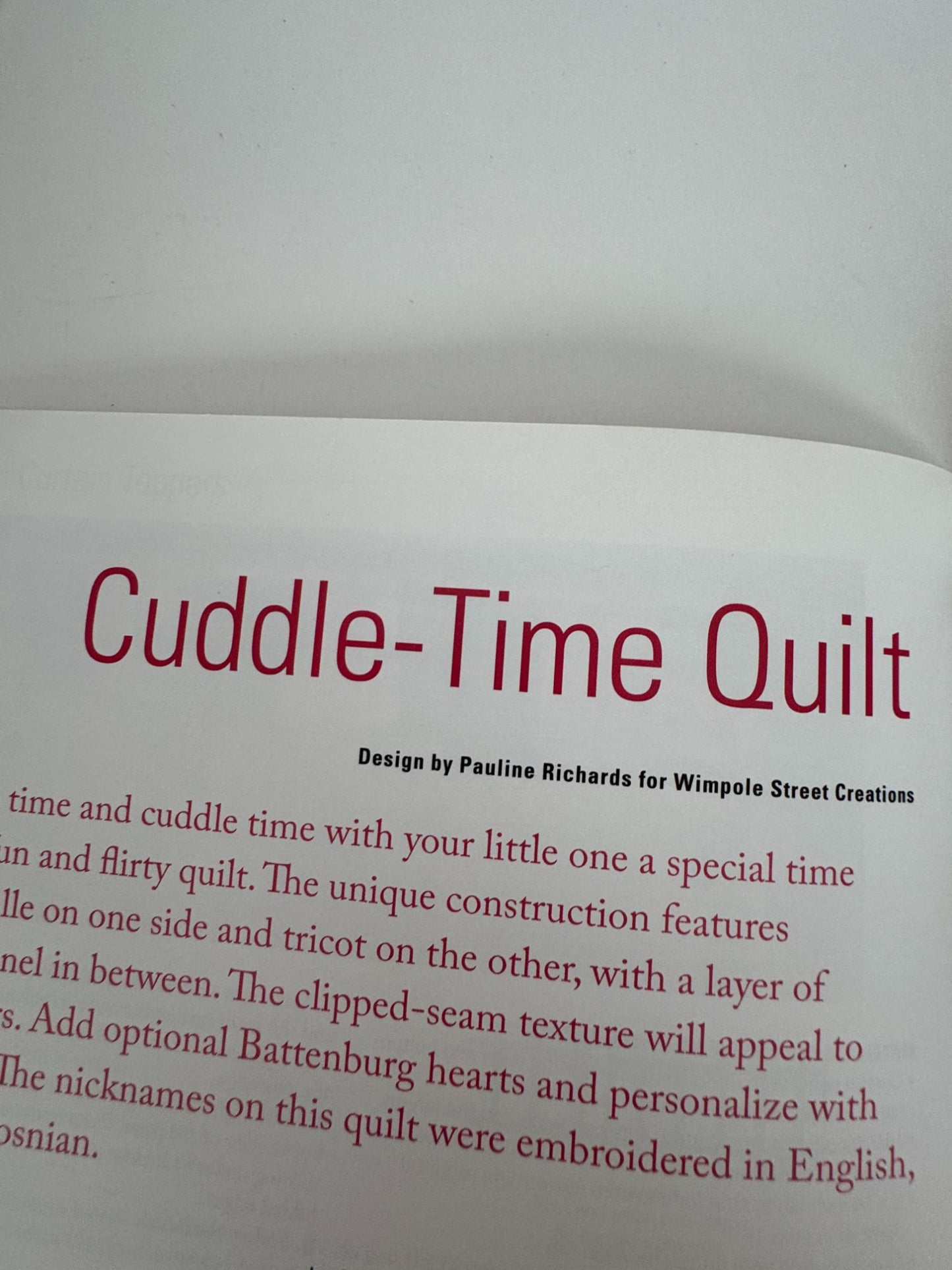 House Of White Birches Sewing Pattern Book Stylish Home Accents Pillow Quilt