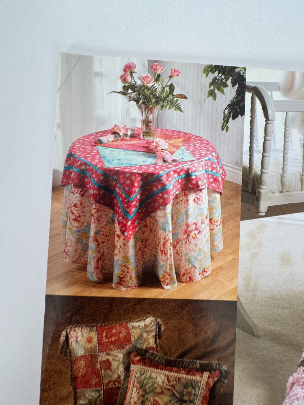 House Of White Birches Sewing Pattern Book Stylish Home Accents Pillow Quilt