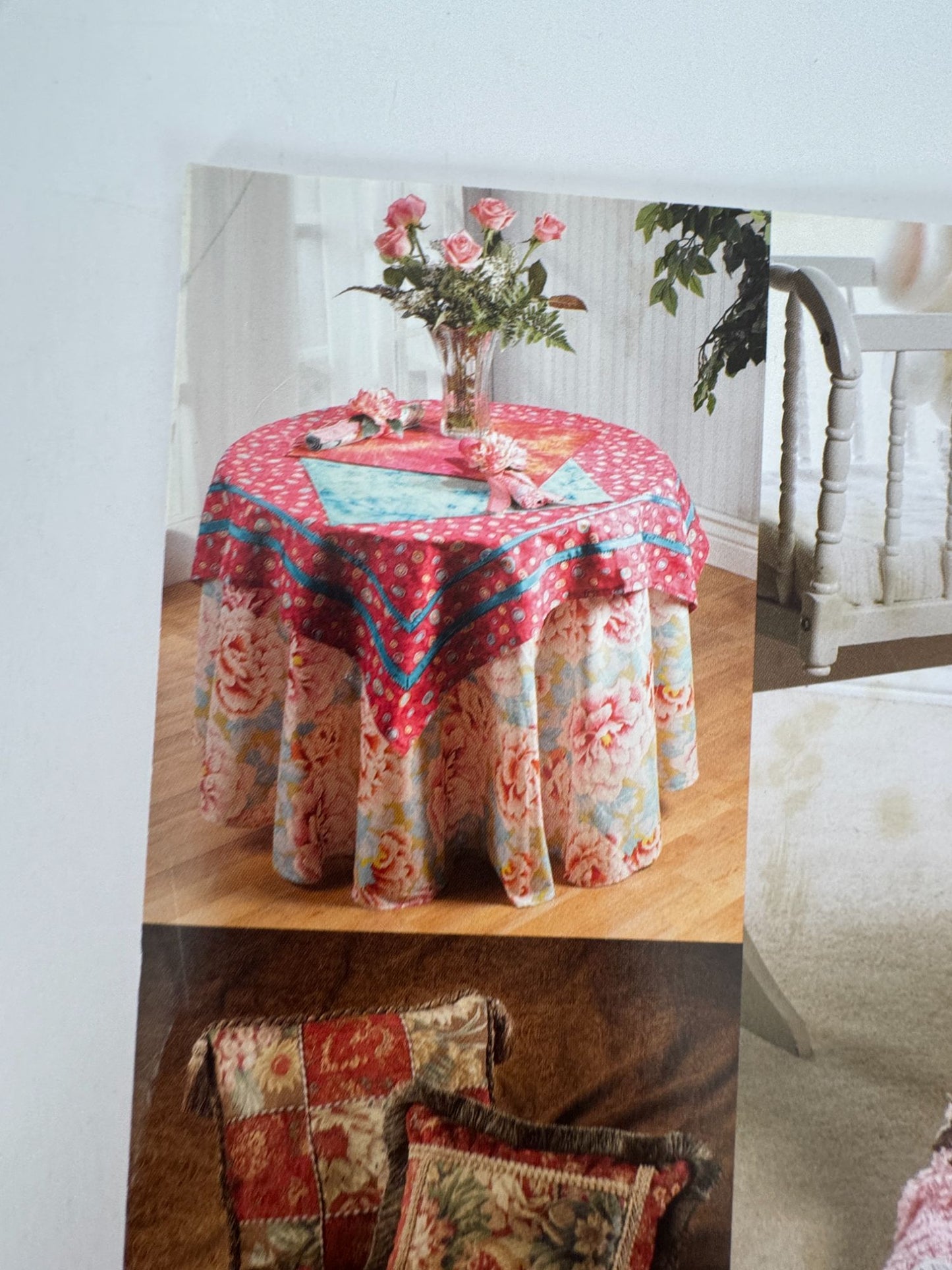 House Of White Birches Sewing Pattern Book Stylish Home Accents Pillow Quilt