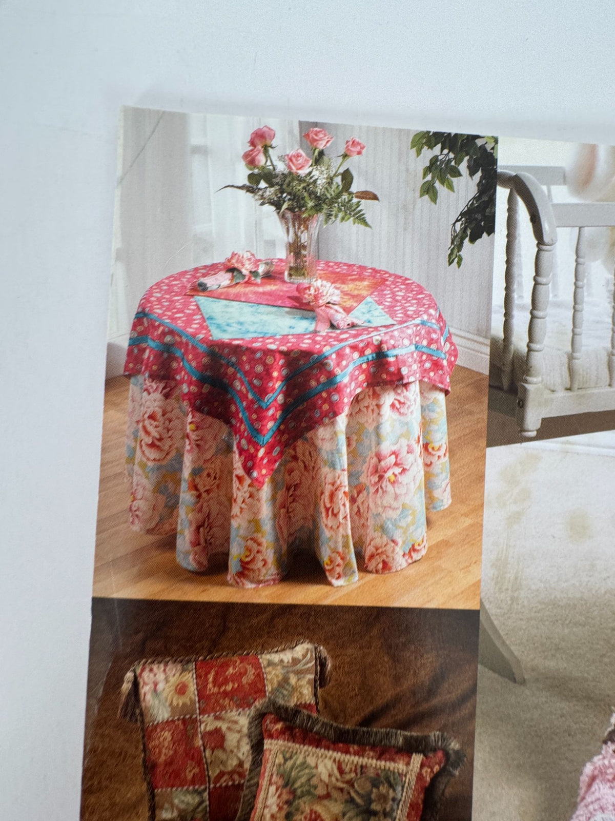 House Of White Birches Sewing Pattern Book Stylish Home Accents Pillow Quilt