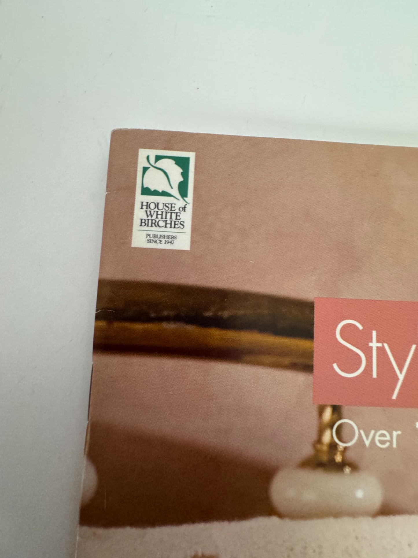 House Of White Birches Sewing Pattern Book Stylish Home Accents Pillow Quilt