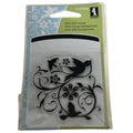 Inkadinkado Clear Mini Stamp Birds Flourish Cardmaking Scrapbooking Paper Crafts Junk Journaling