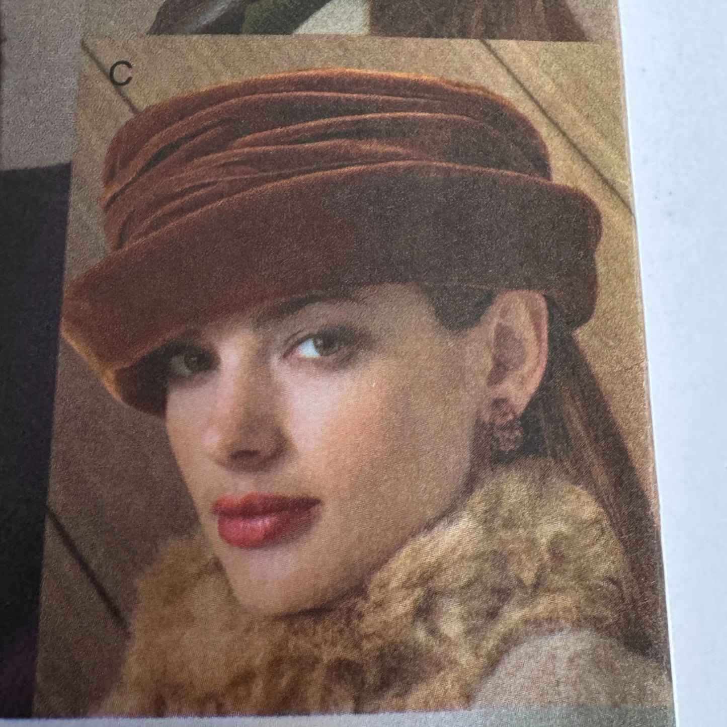 Vogue Sewing Pattern V7980 Hats Wraps Beret Fur Hat Scarf Wrap Accessories Uncut Millinery