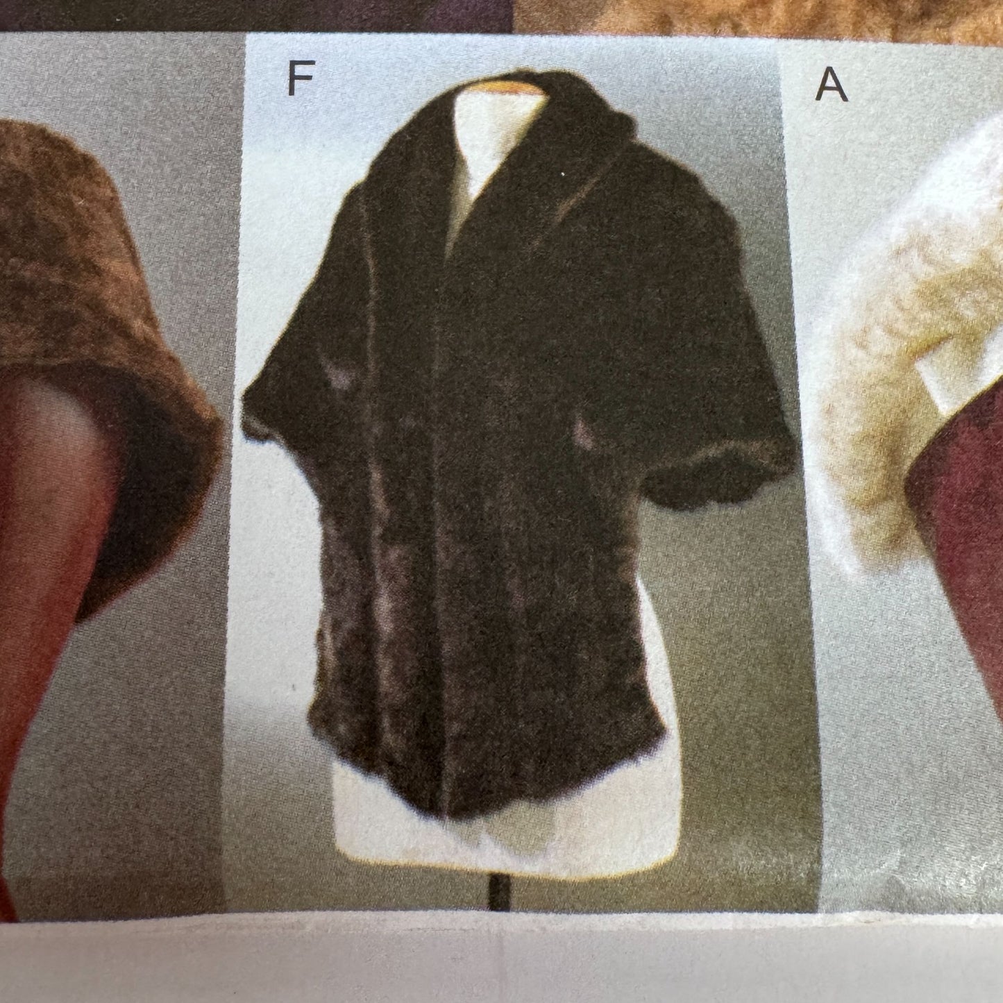 Vogue Sewing Pattern V7980 Hats Wraps Beret Fur Hat Scarf Wrap Accessories Uncut Millinery