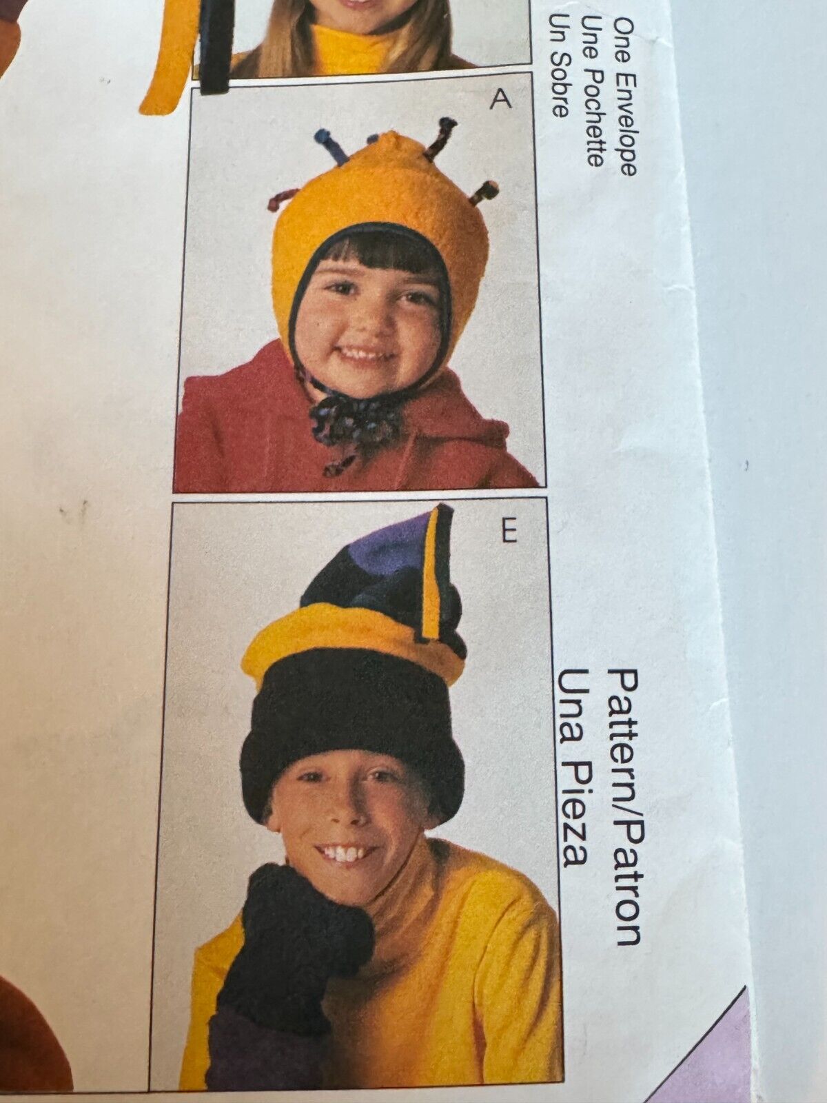McCall’s Sewing Pattern 9061 Baad Hats Costume Craft Adult/Teen Uncut