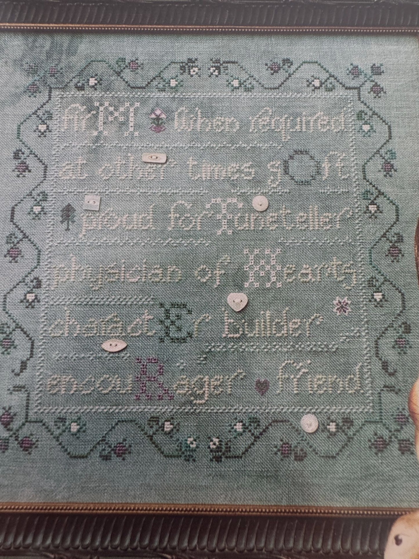 The Cross-Eyed Cricket Collection Cross Stitch Pattern Thoughts of Mother 210