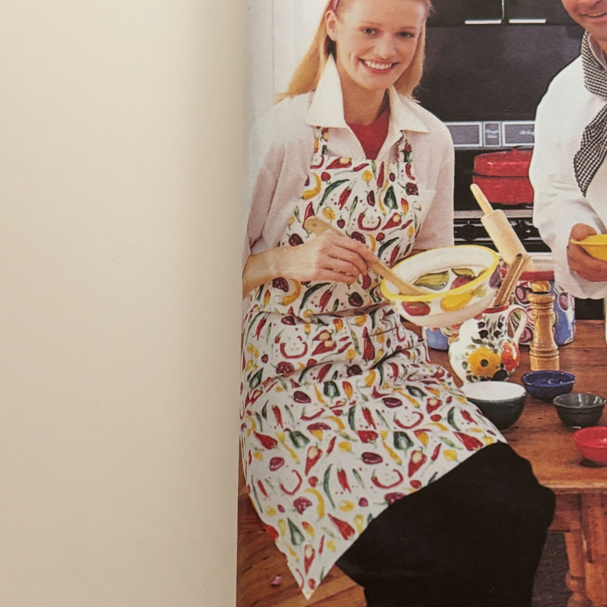 McCalls Sewing Pattern M2233 Chef Jacket Pants Apron Baker Cooking Kitchen XL UC