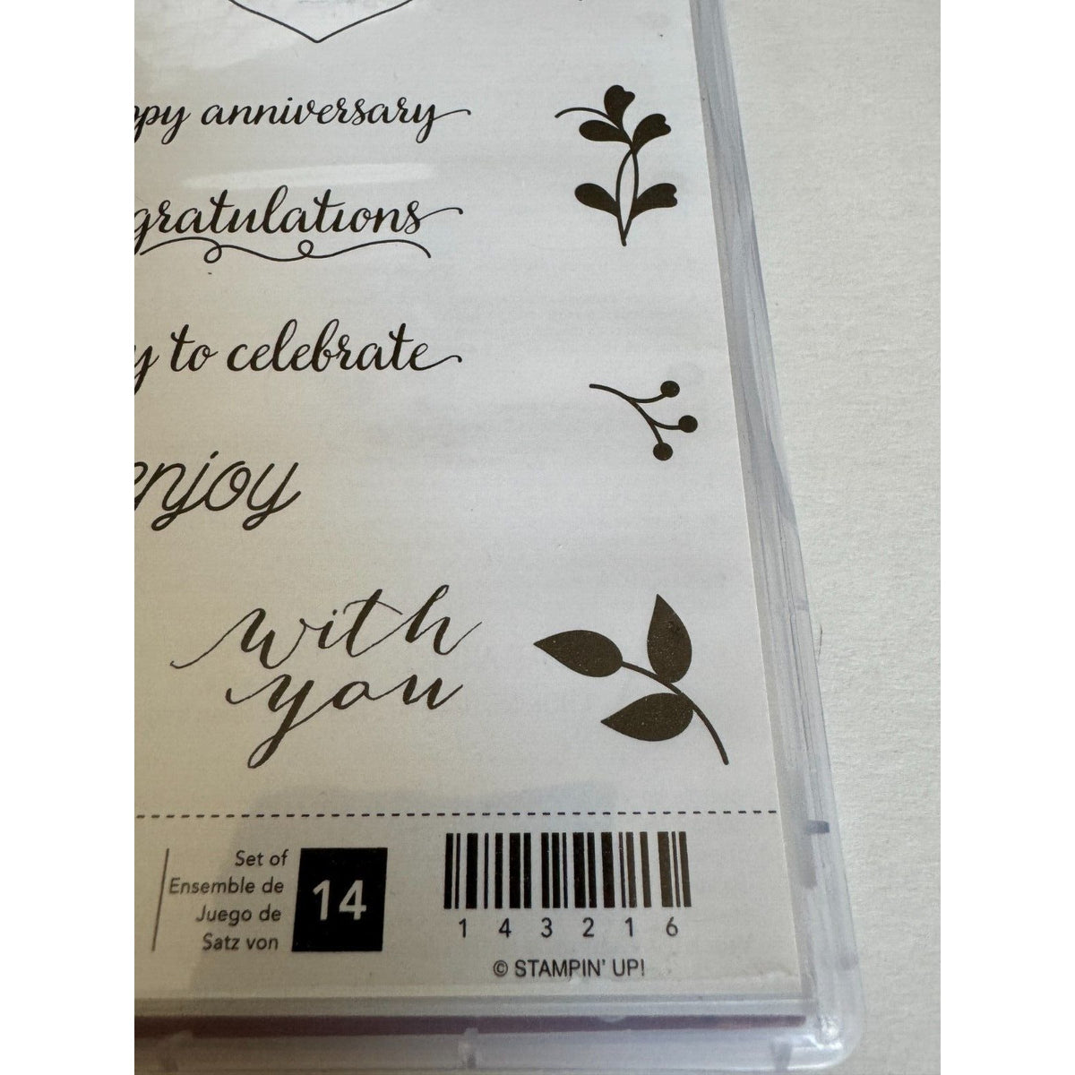 Stampin Up Cling Rubber Stamps So In Love So Detailed Thinlits Dies With