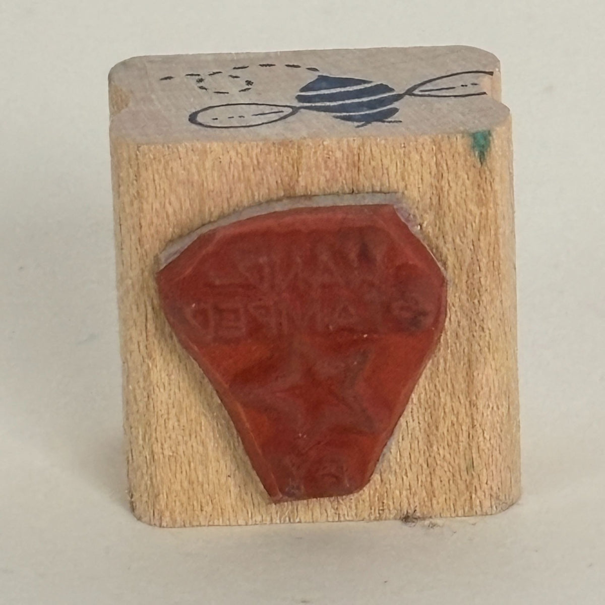 Stampin Up Rubber Stamp Hand Stamped By Star Cardmaking Cardmaker Stamping Art