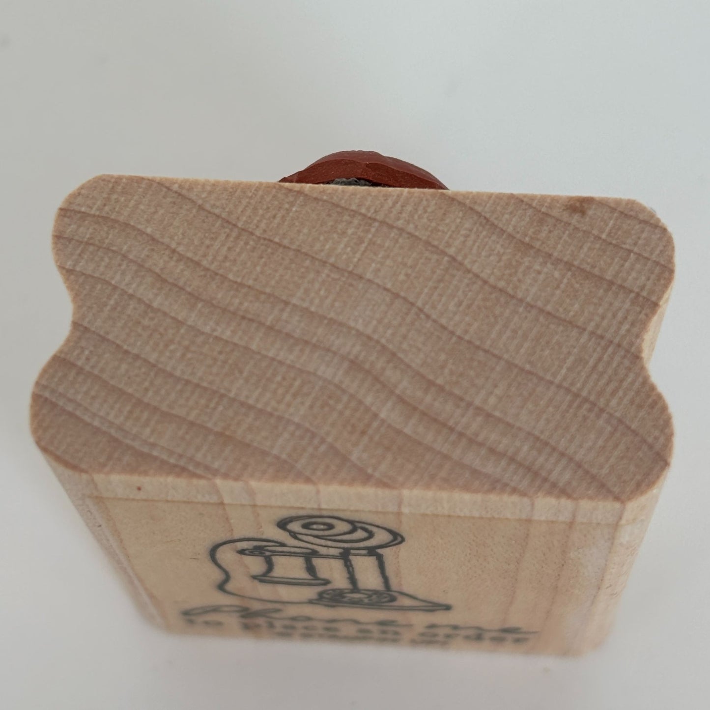 Stampin Up Rubber Stamp Phone Me to Place an Order Merchant Business Telephone