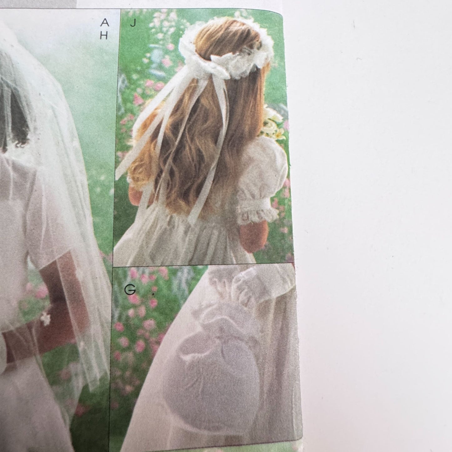 Butterick Sewing Pattern B4059 First Communion Veil Boys Vest Tie 6-8 Uncut Formalwear Accessories