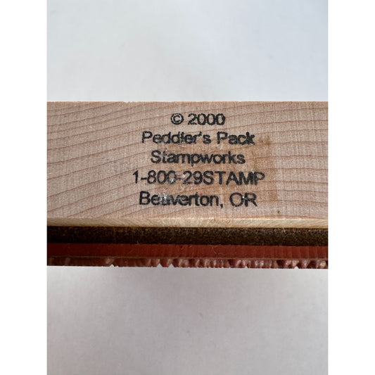 Peddlers Pack Rubber Stamp Happy Hanukkah Chanukah Menorah Candles Card Making
