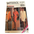 Butterick Sewing Pattern 6157 Career Skirt Suit Jacket Blouse Work Easy 6 8 10