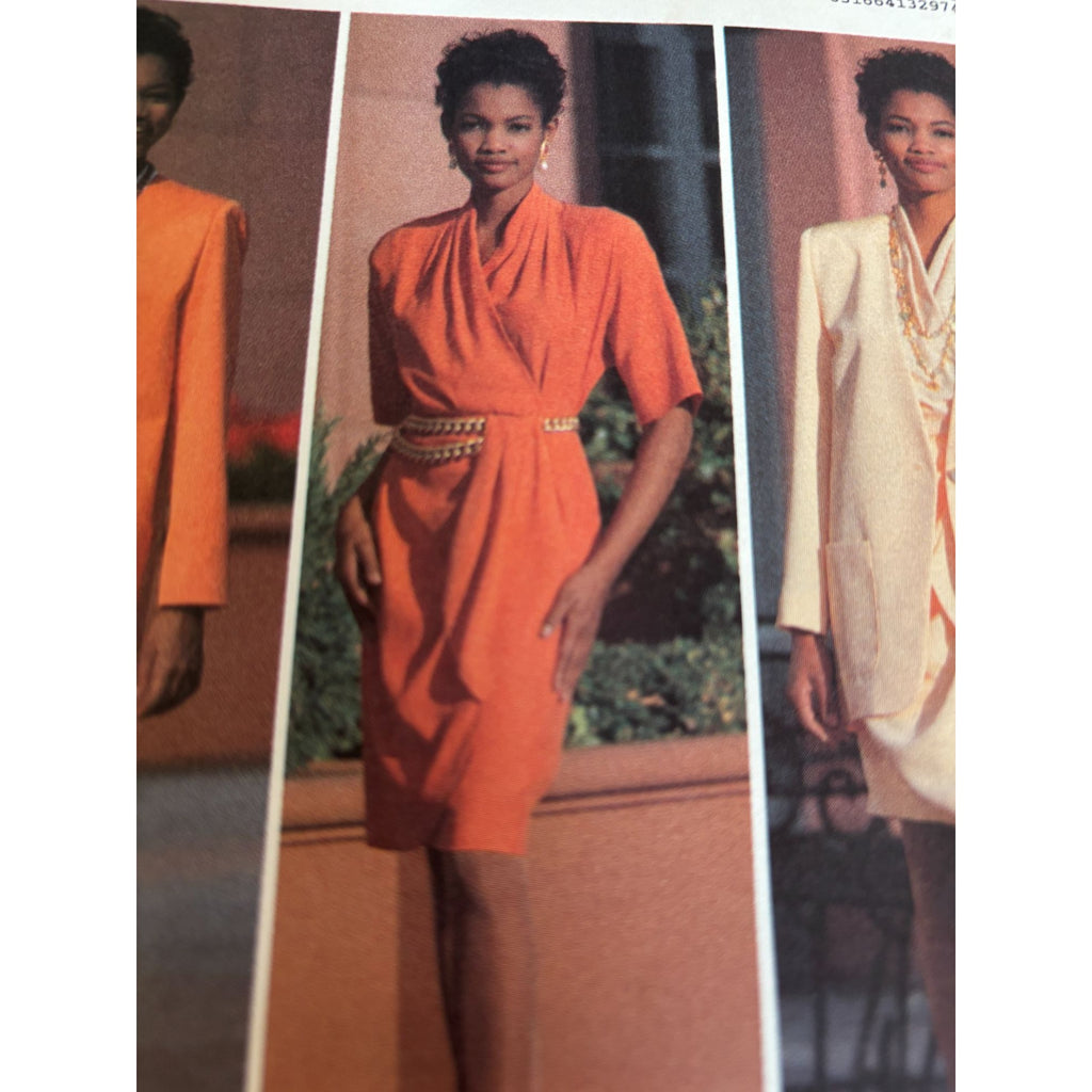 Butterick Sewing Pattern 6157 Career Skirt Suit Jacket Blouse Work Easy 6 8 10