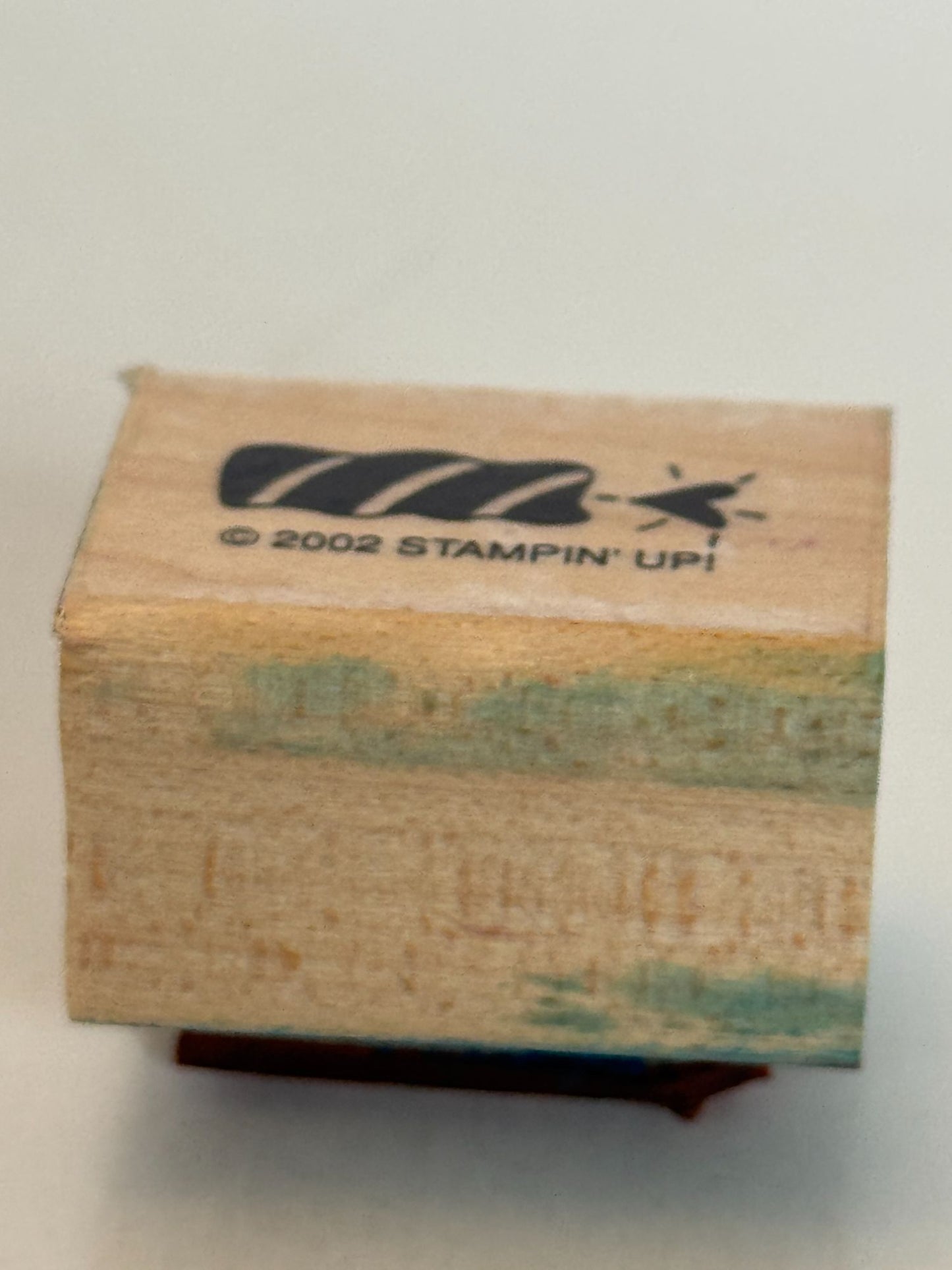 Stampin Up Rubber Stamp Candle Heart Flame Birthday Card Making Party Invitation