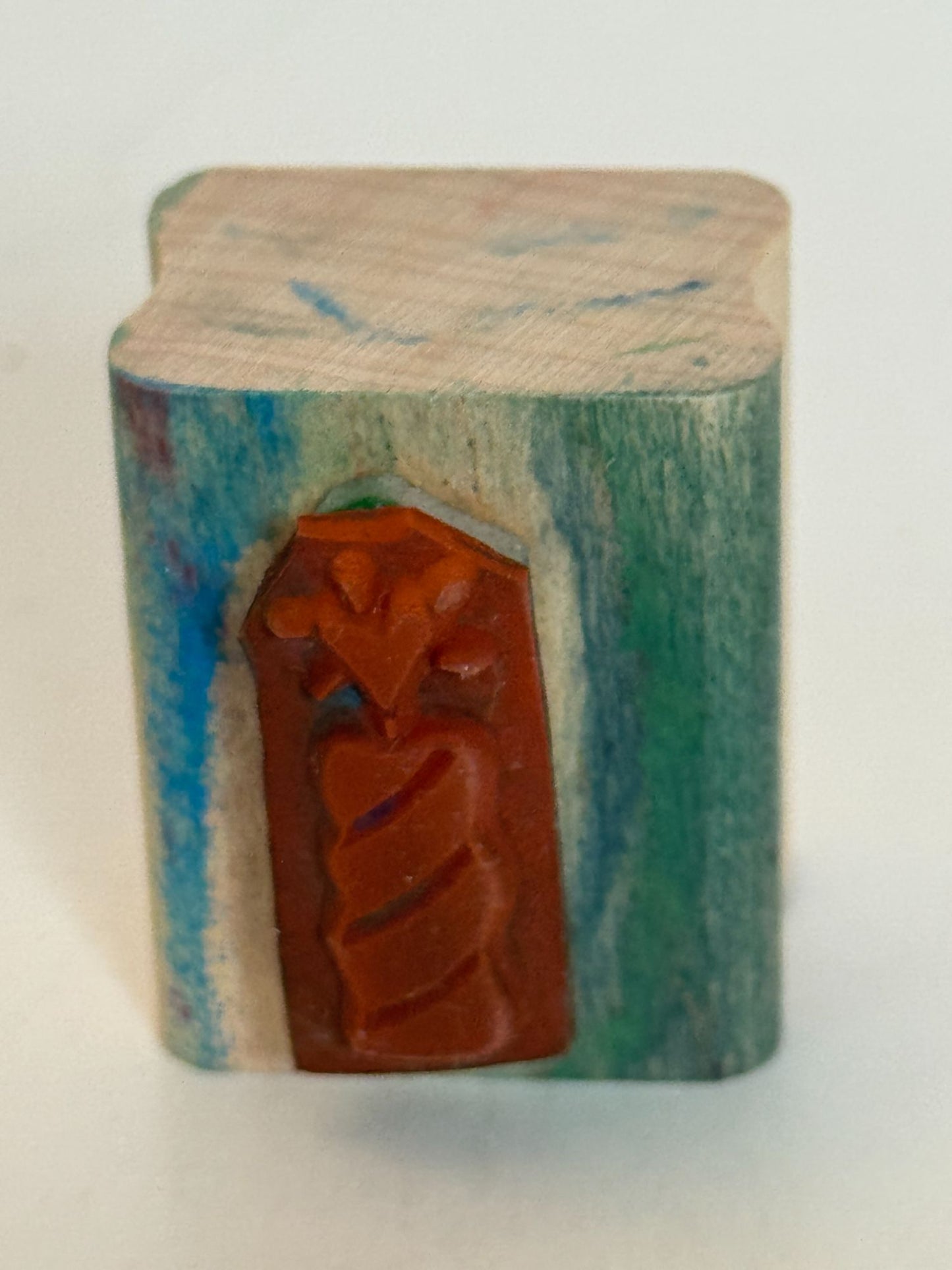 Stampin Up Rubber Stamp Candle Heart Flame Birthday Card Making Party Invitation