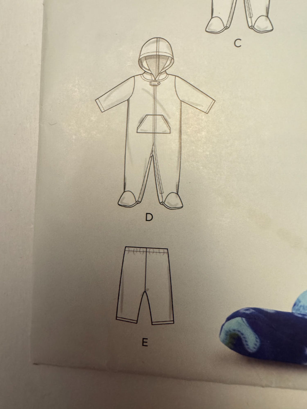 Simplicity Sewing Pattern R10895 Easy Baby Jacket Bodysuit Pants Winter NB 12M