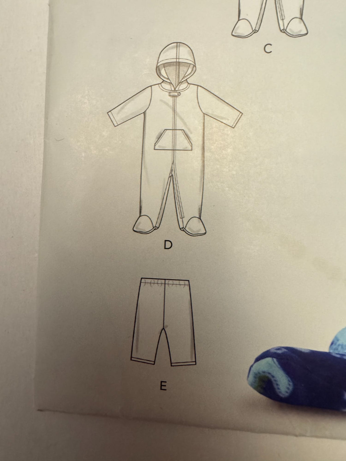 Simplicity Sewing Pattern R10895 Easy Baby Jacket Bodysuit Pants Winter NB 12M