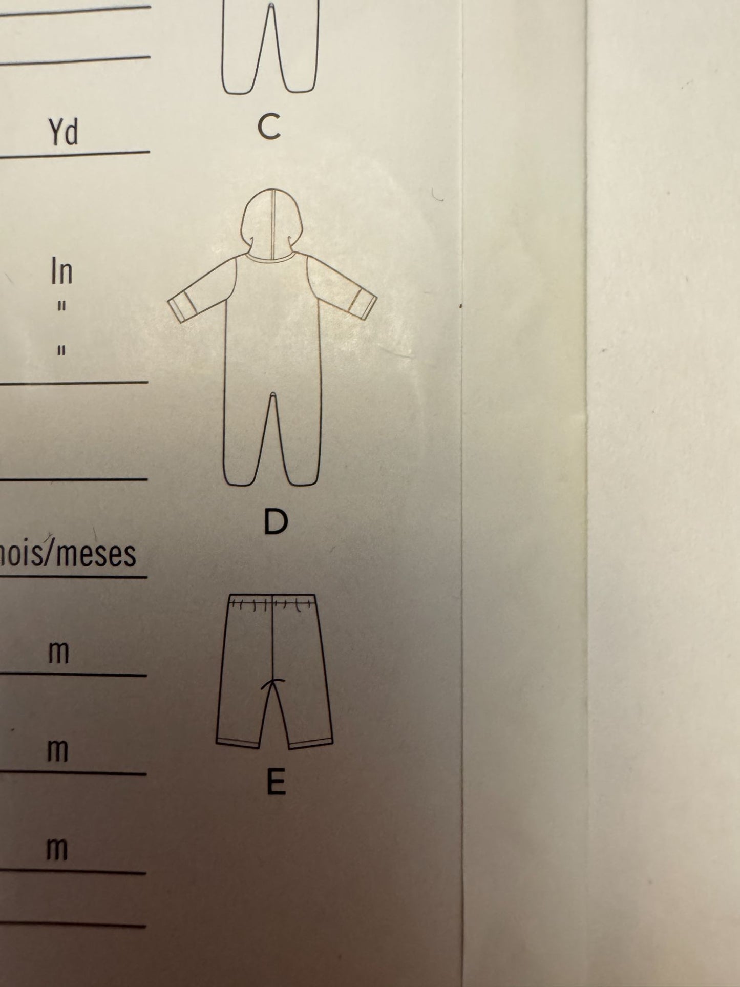 Simplicity Sewing Pattern R10895 Easy Baby Jacket Bodysuit Pants Winter NB 12M