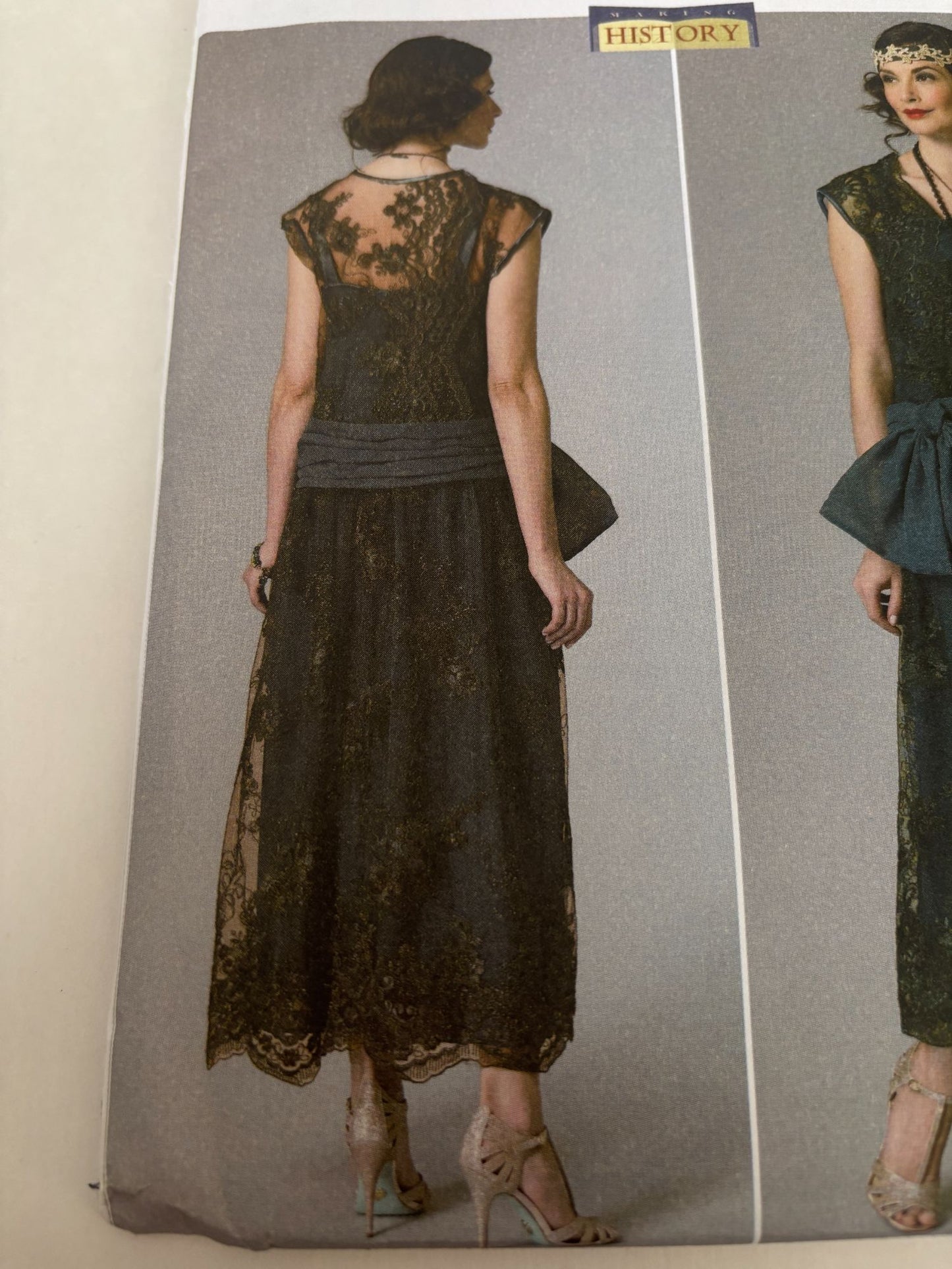 Butterick Sewing Pattern B6399 Historical 1920s Flapper Dress Costume 14-22 UC