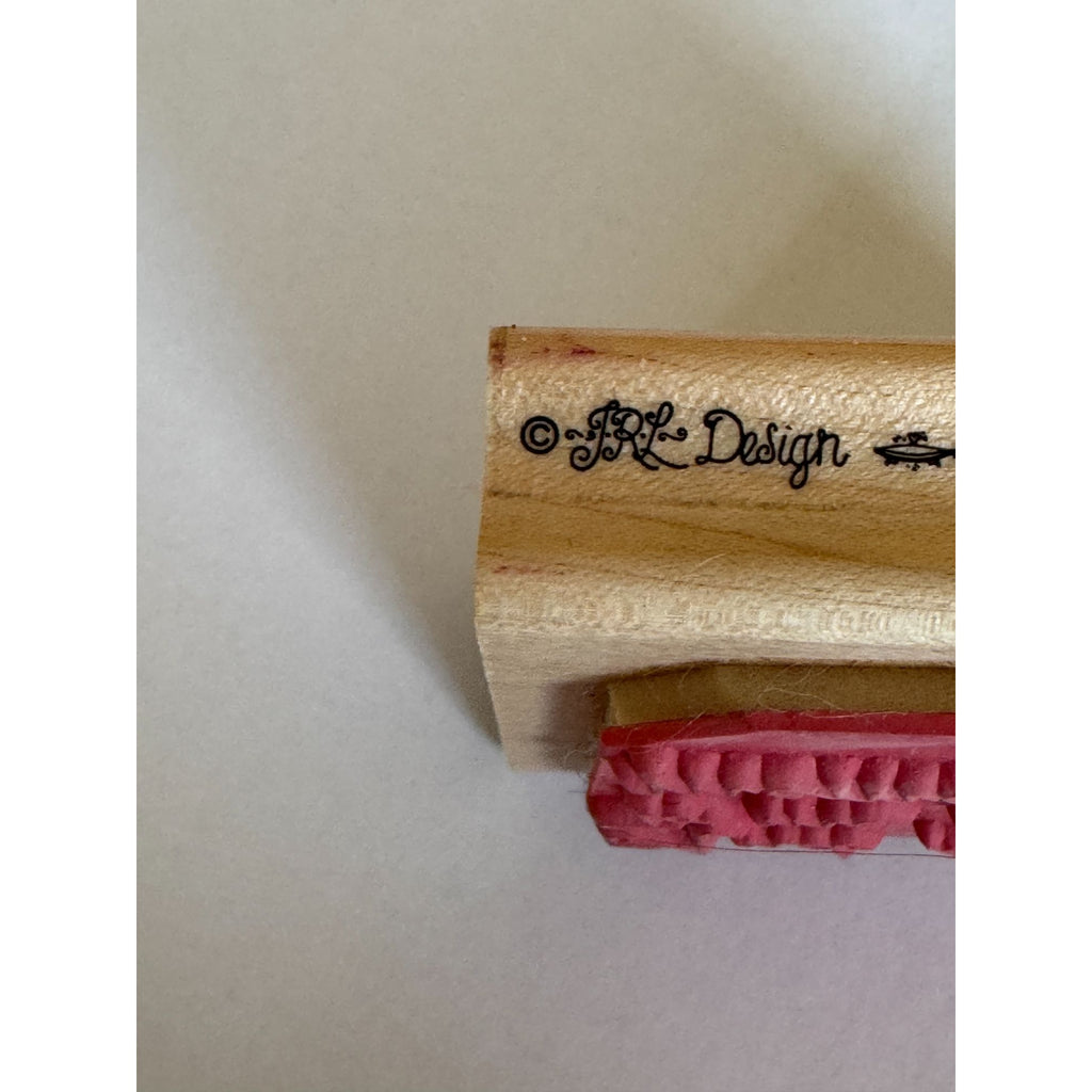 JRL Design Wood Rubber Stamp And Sings It To Me When My Memory Fails Friendship