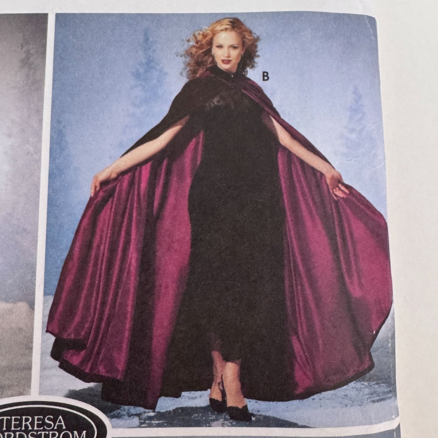 Simplicity Sewing Pattern 5794 Misses Costume Cape Cloak Fantasy Hooded 6-20 Uncut Halloween