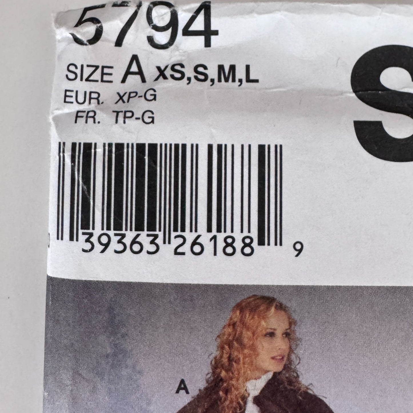 Simplicity Sewing Pattern 5794 Misses Costume Cape Cloak Fantasy Hooded 6-20 Uncut Halloween