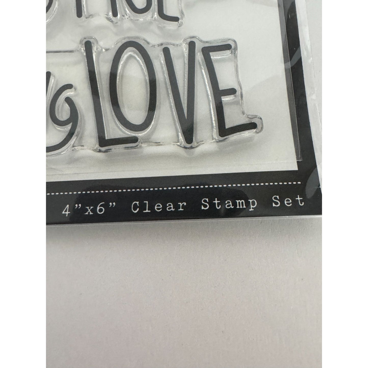Hero Arts Clear Stamp Set Handwritten Messages Crafting Cardmaking Sending Love